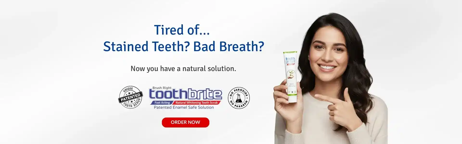 Toothbrite Natural Whitening Tooth Scrub